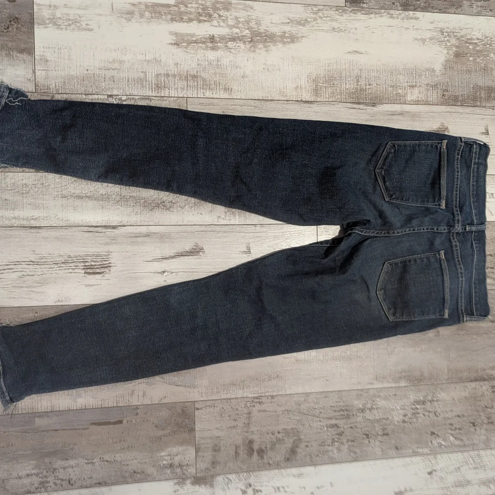FRAME DENIM JEANS *SIZE 29* LE HIGH SKINNY‎ MEDIUM WASH RAW UNFINISHED HEM - Picture 3 of 8
